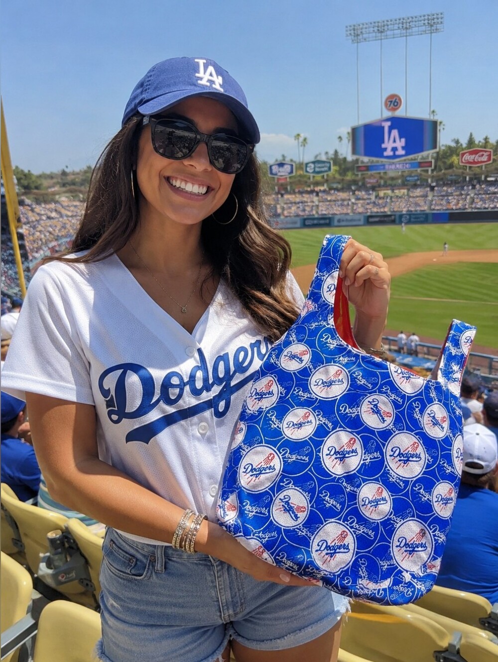 1 Dodgers Reusable Shopping Bag